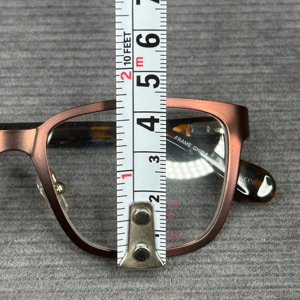 Diane von Furstenberg DVF8051 210 Burgundy Tortoise Y2k Eyeglasses 49-16-135